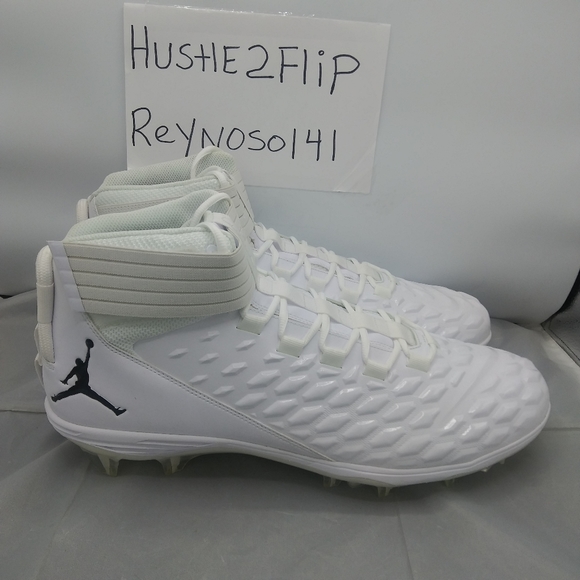 Nike Air Jordan Force Savage Pro 2 Football Cleats PE Sample Sz 18 CV1663-103 - Picture 8 of 9